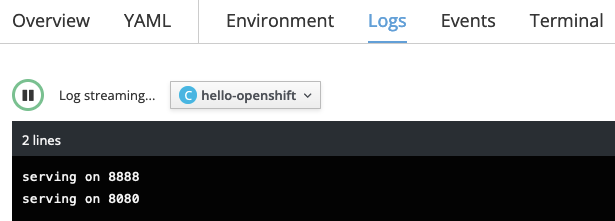 hello openshift